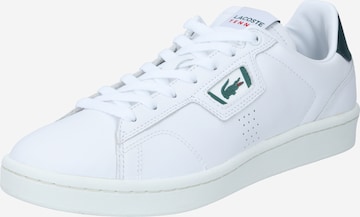 Sneaker bassa 'Masters' di LACOSTE in bianco: frontale