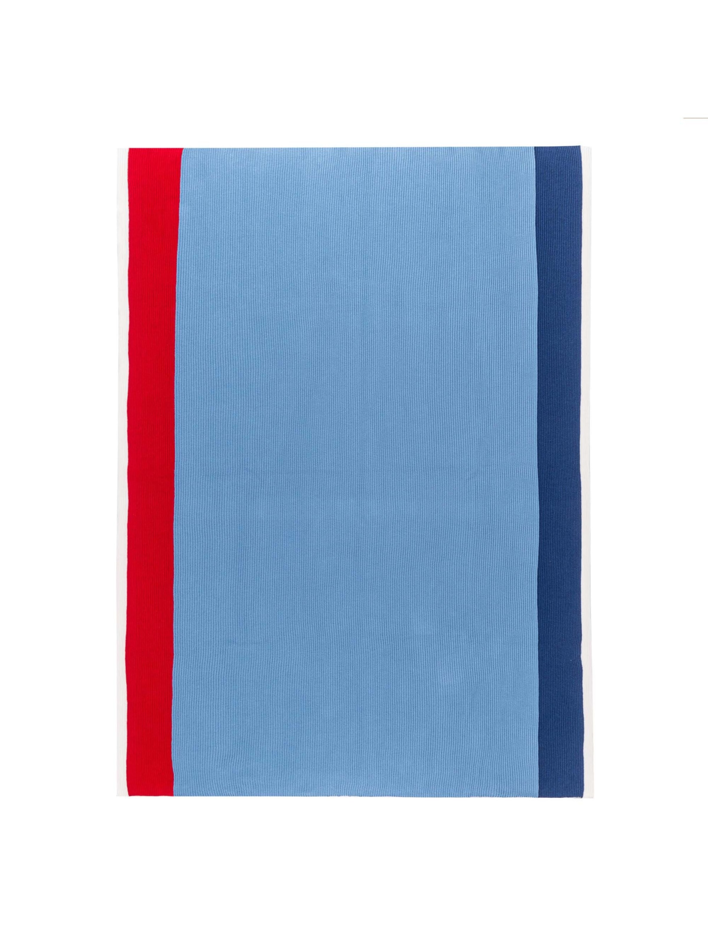 Couvertures 'NEWPORT' TOMMY HILFIGER en bleu : devant