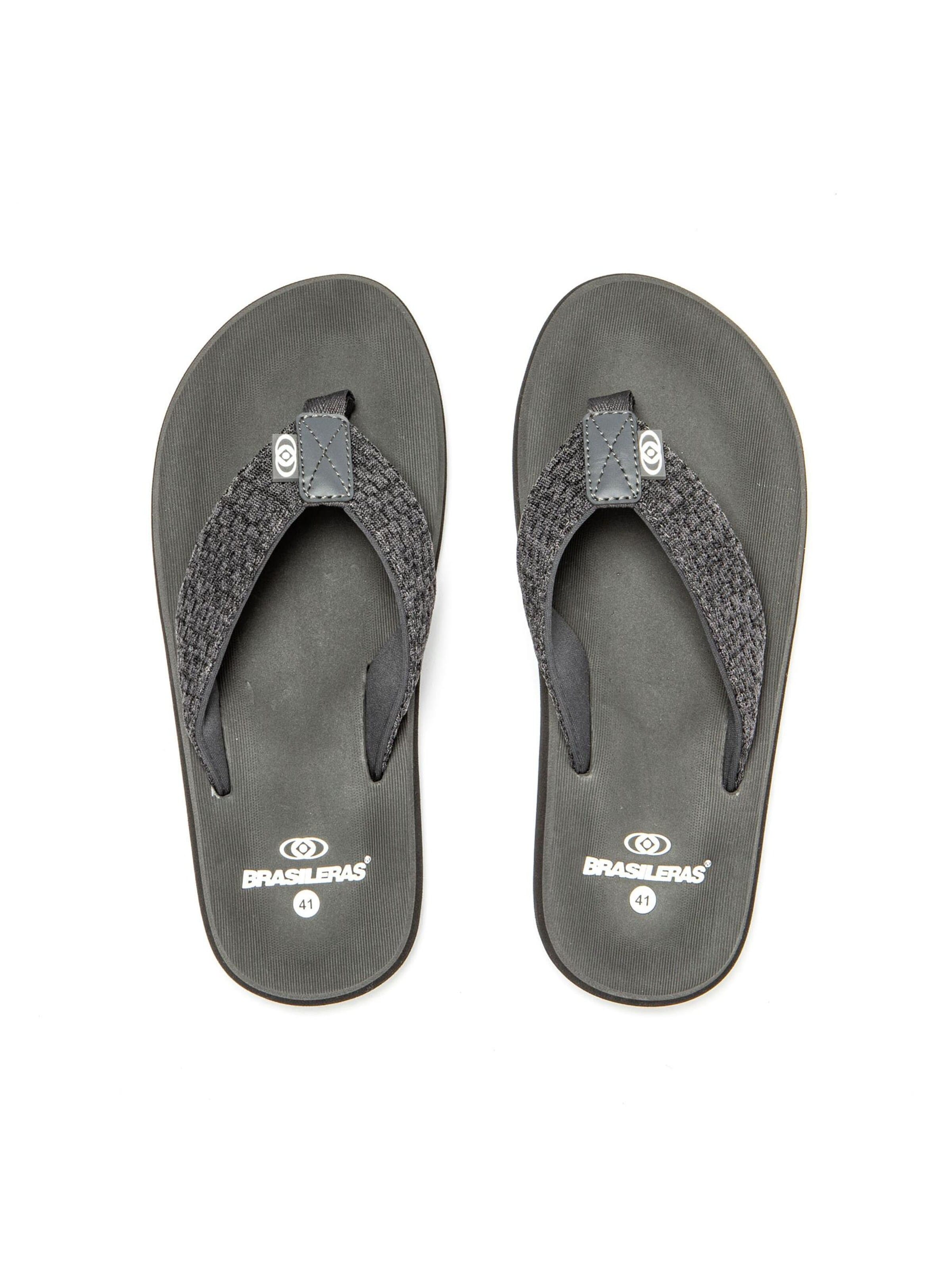 Brasileras Beach & Pool Shoes 'Puff Marbled' in Grey