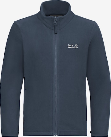 JACK WOLFSKIN Fleecejacke in Grau: Vorderseite