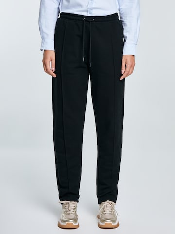 BIG STAR Regular Chino trousers in Black: front