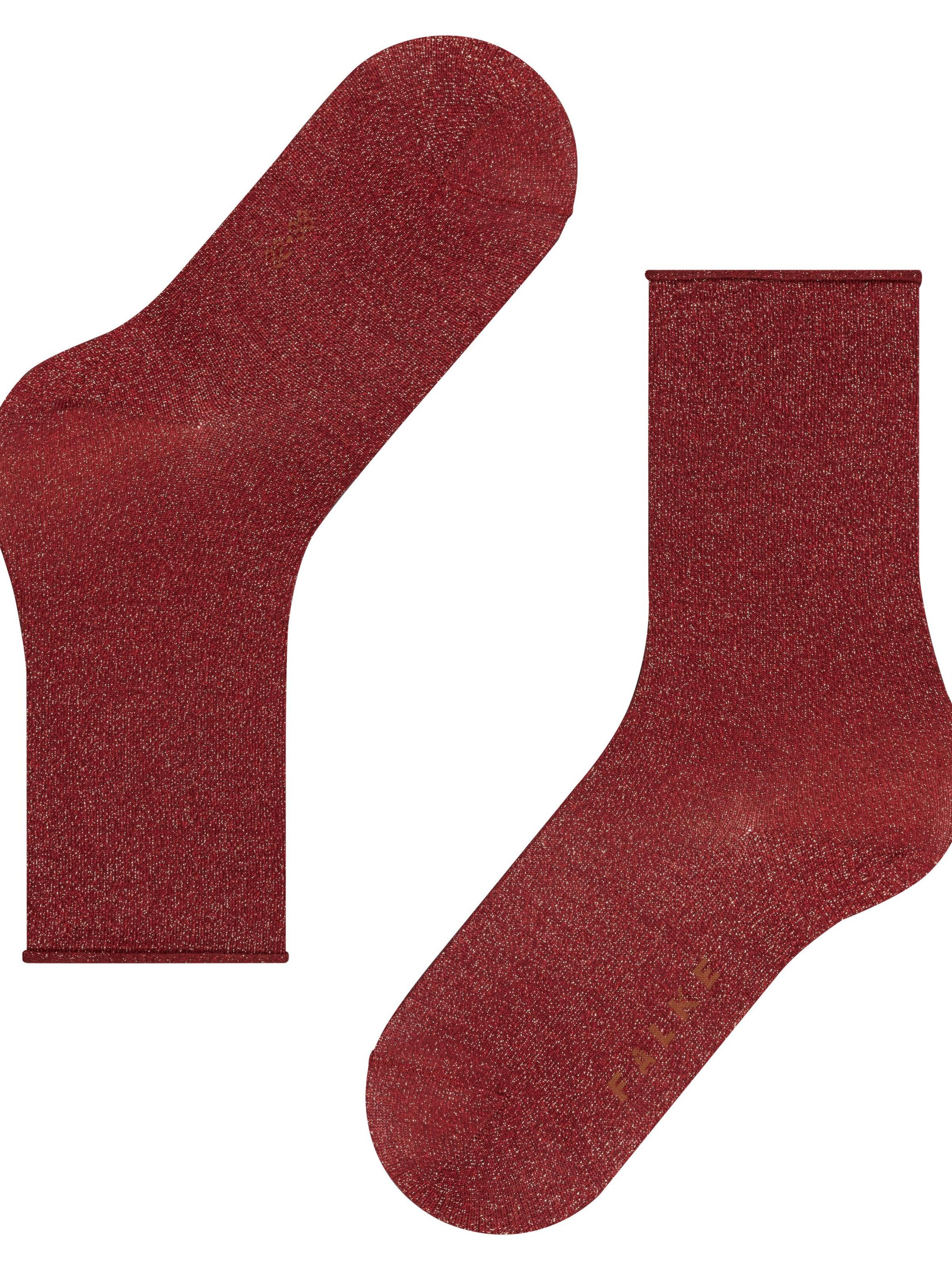 FALKE Socks 'Shiny' in Red