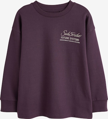 Next Sweatshirt in Lila: voorkant
