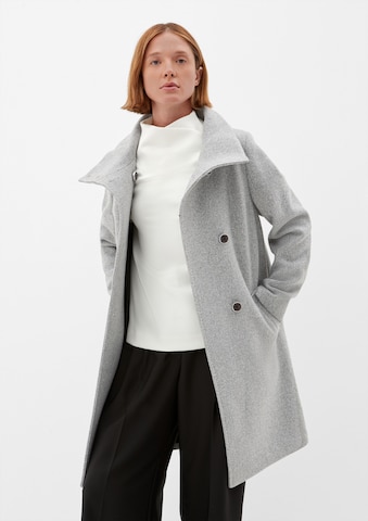 s.Oliver BLACK LABEL Between-Seasons Coat in Grey