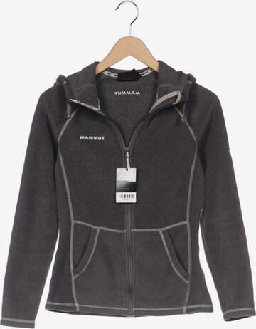 MAMMUT Sweatshirt & Zip-Up Hoodie in XS in Grey: front