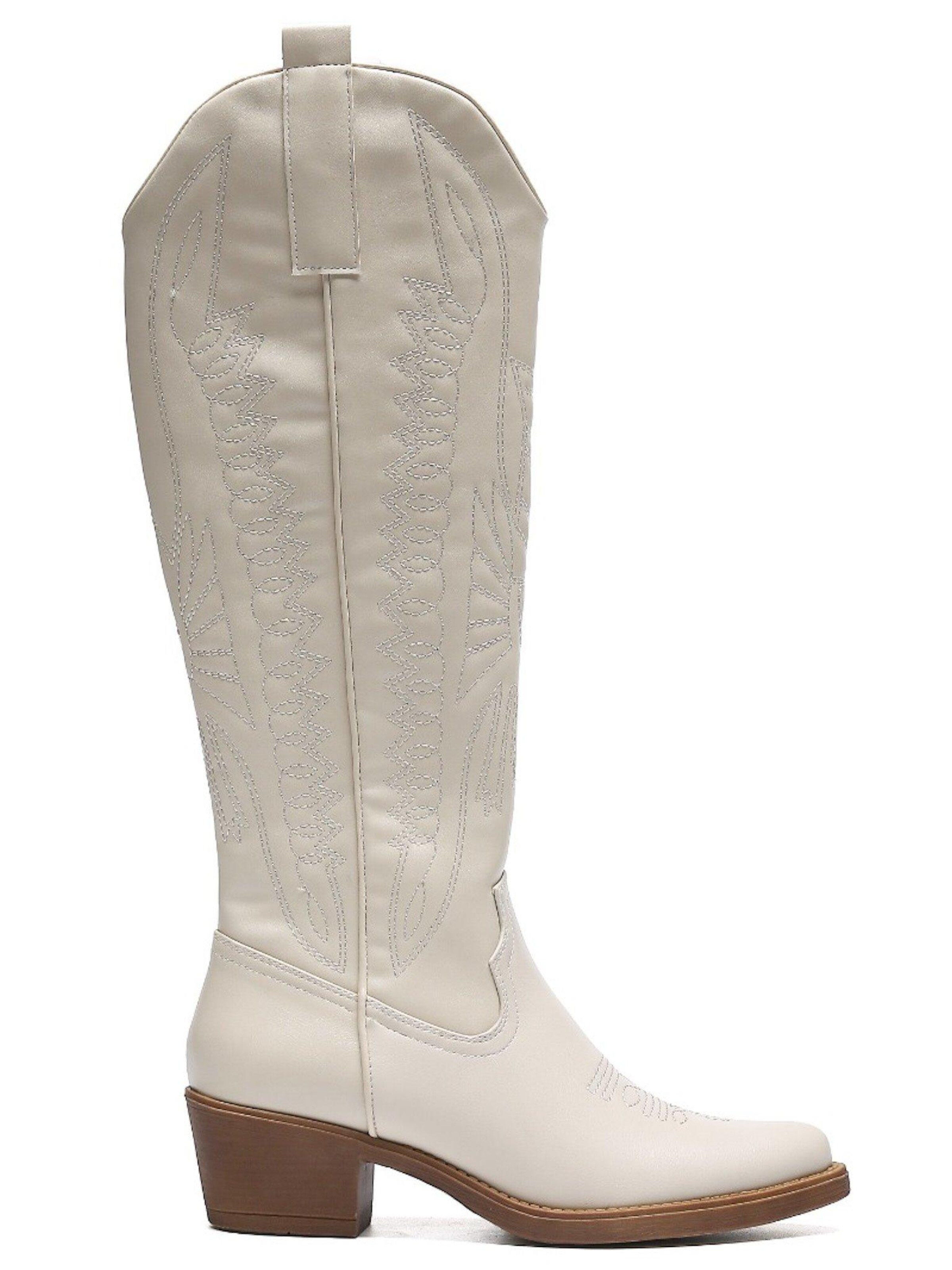 Bottes de cowboy Smile Favorites en beige
