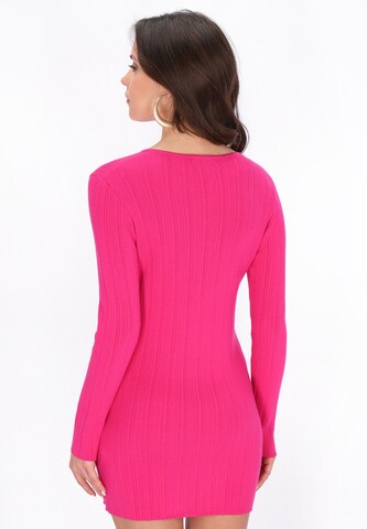 Robe faina en rose
