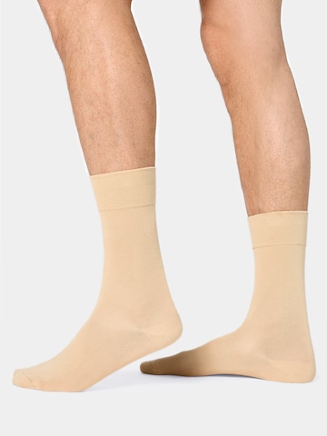 Nur Die - Calcetines ' Bambus Komfortbund ' en beige