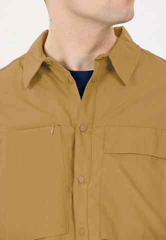 Whistler Regular Fit Funktionshemd 'Elm' in Gold