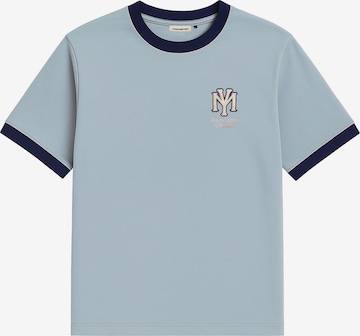 Maglietta 'Modern Yuppies' di Prohibited in blu: frontale