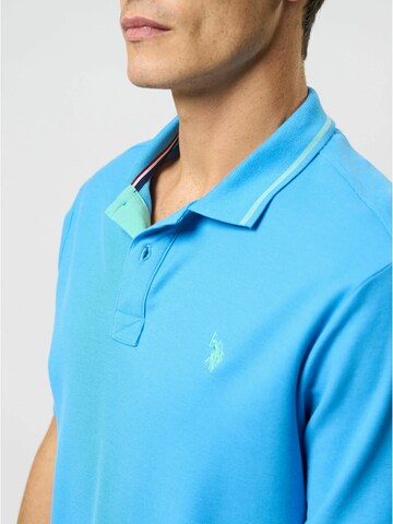 U.S. POLO ASSN. Regular fit Shirt 'Noah' in Blauw