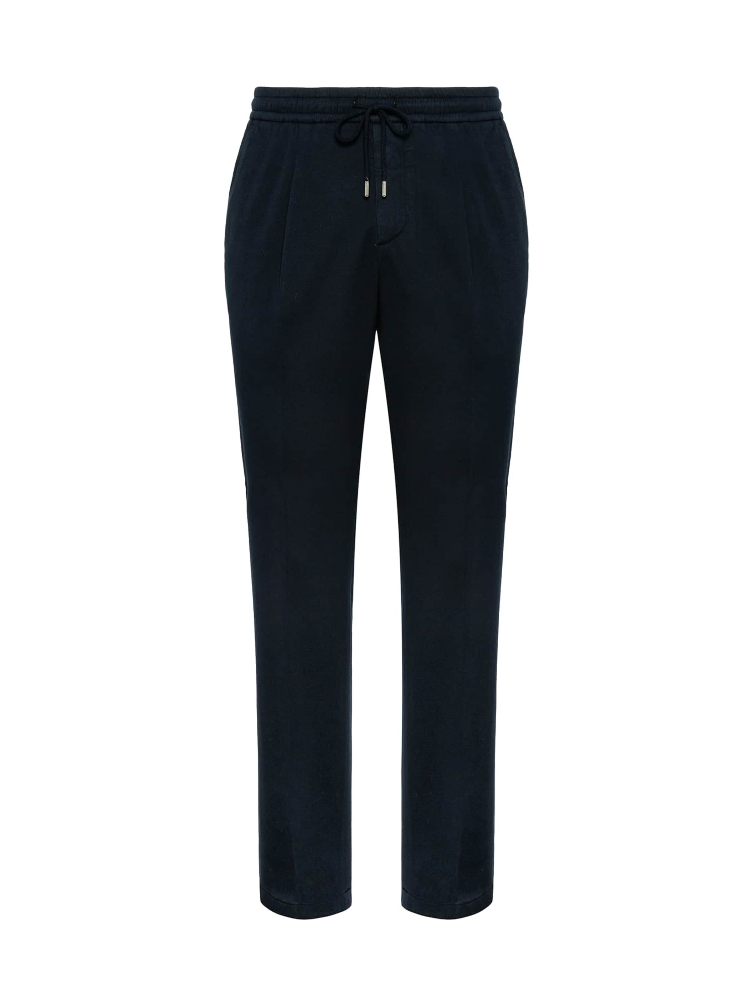 Boggi Milano Pleat-front trousers in Navy, Item view