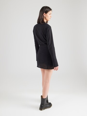 Robe-chemise 'Pomelo' WEEKDAY en noir