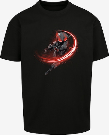 T-Shirt 'DC Comics Aquaman Black Manta Flash' F4NT4STIC en noir : devant