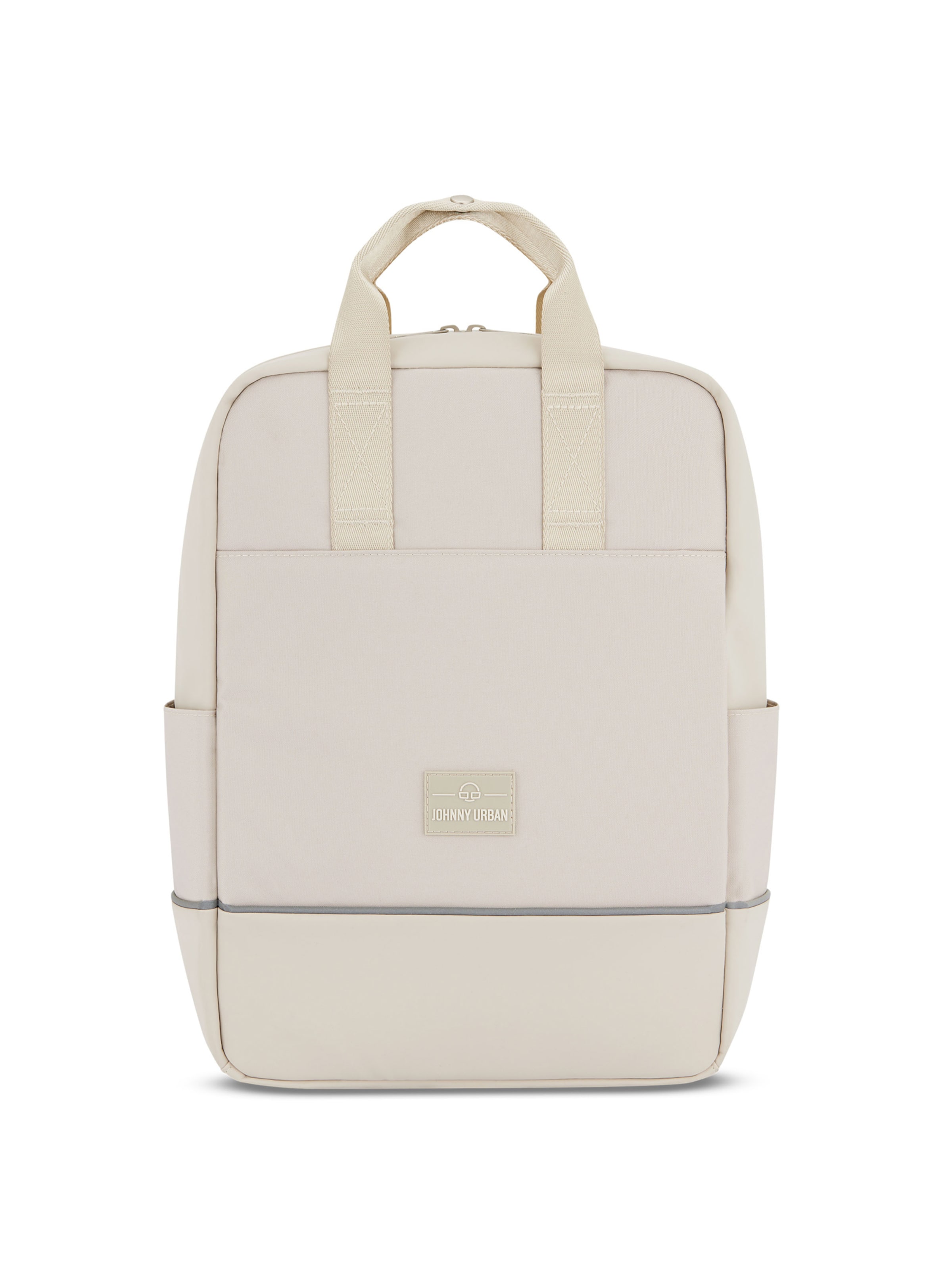 Johnny Urban Ryggsäck 'Jona Medium Bike' i beige: framsida