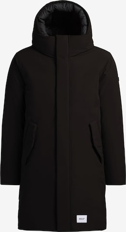 khujo - Abrigo de invierno 'Fogg2' en negro: frente