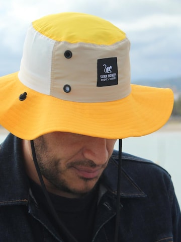 Chapeaux de sports 'Boonie' Surf Monkey en jaune