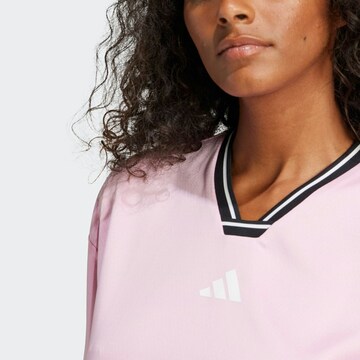 ADIDAS SPORTSWEAR Λειτουργικό μπλουζάκι 'TIRO Q1' σε ροζ