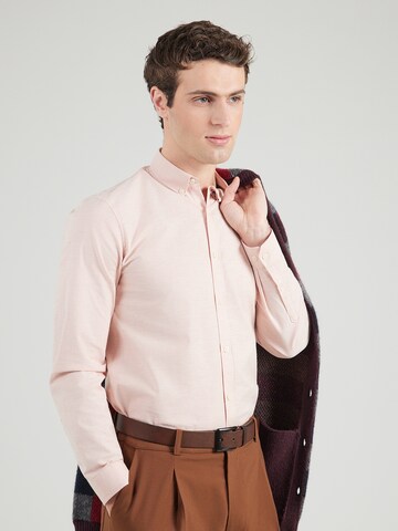Lindbergh Regular fit Skjorta i rosa: framsida