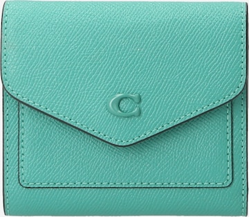 COACH - Cartera en verde: frente