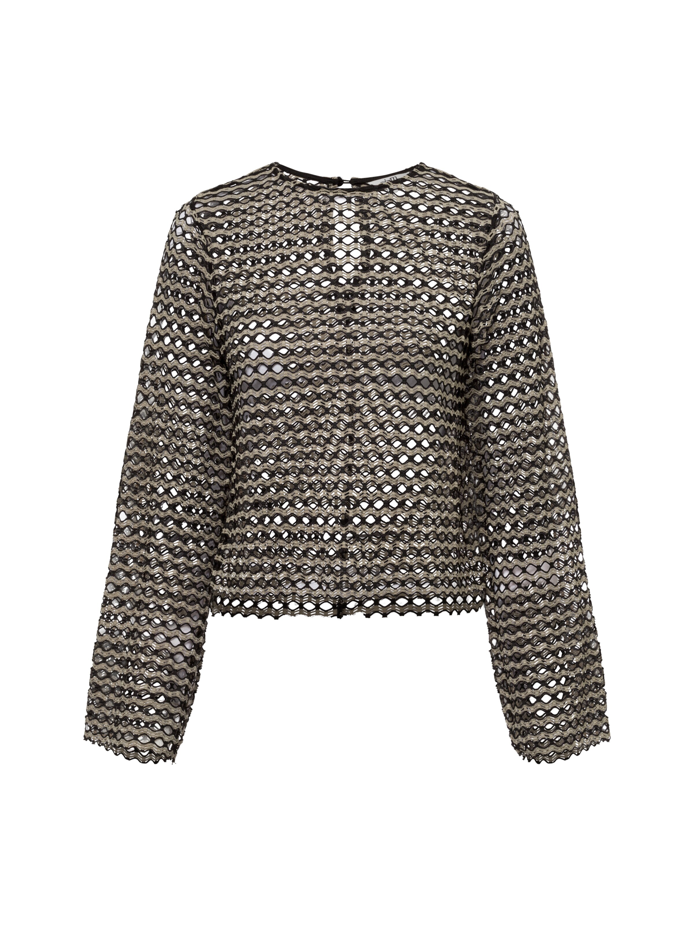 mbym Shirt ' Ladessa ' in Zwart