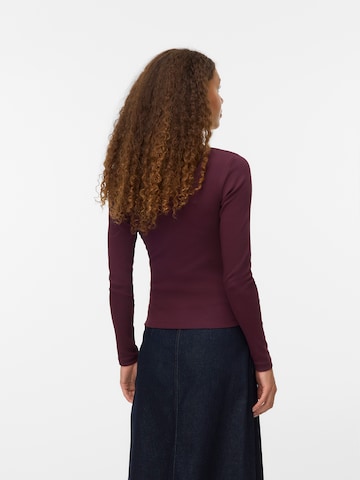 VERO MODA Shirt 'VMCHLOE' in Rot