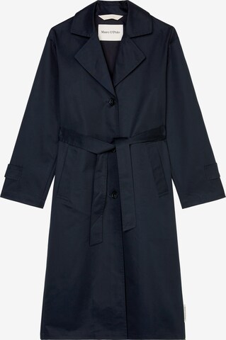 Marc O'Polo Between-Seasons Coat in Blue: front