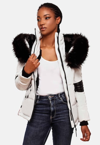 NAVAHOO Winter jacket 'Nirvana' in White