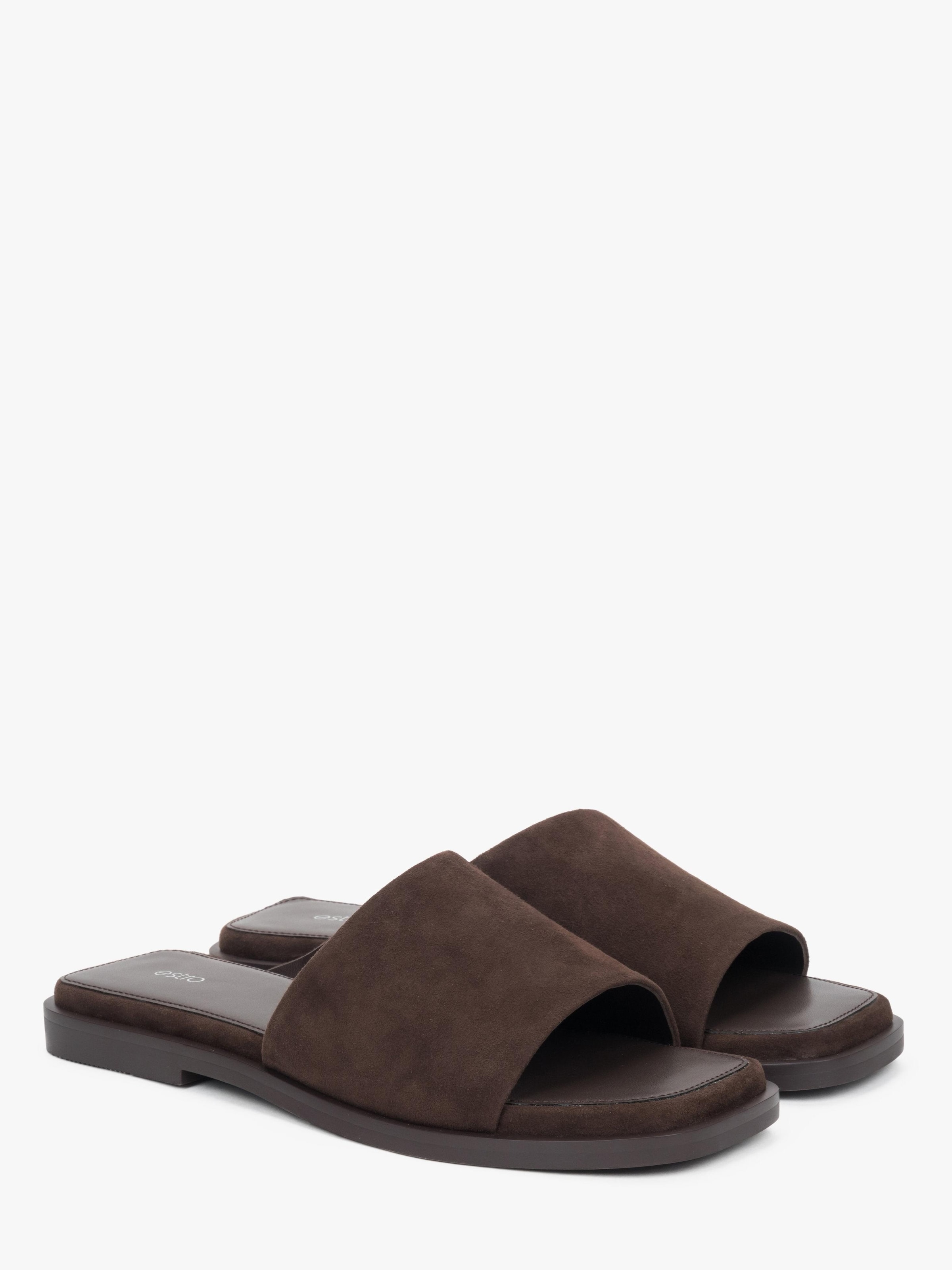 Estro Sandal '385-28' i brun