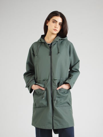 Cappotto funzionale 'Phoeby' di Derbe in verde: frontale