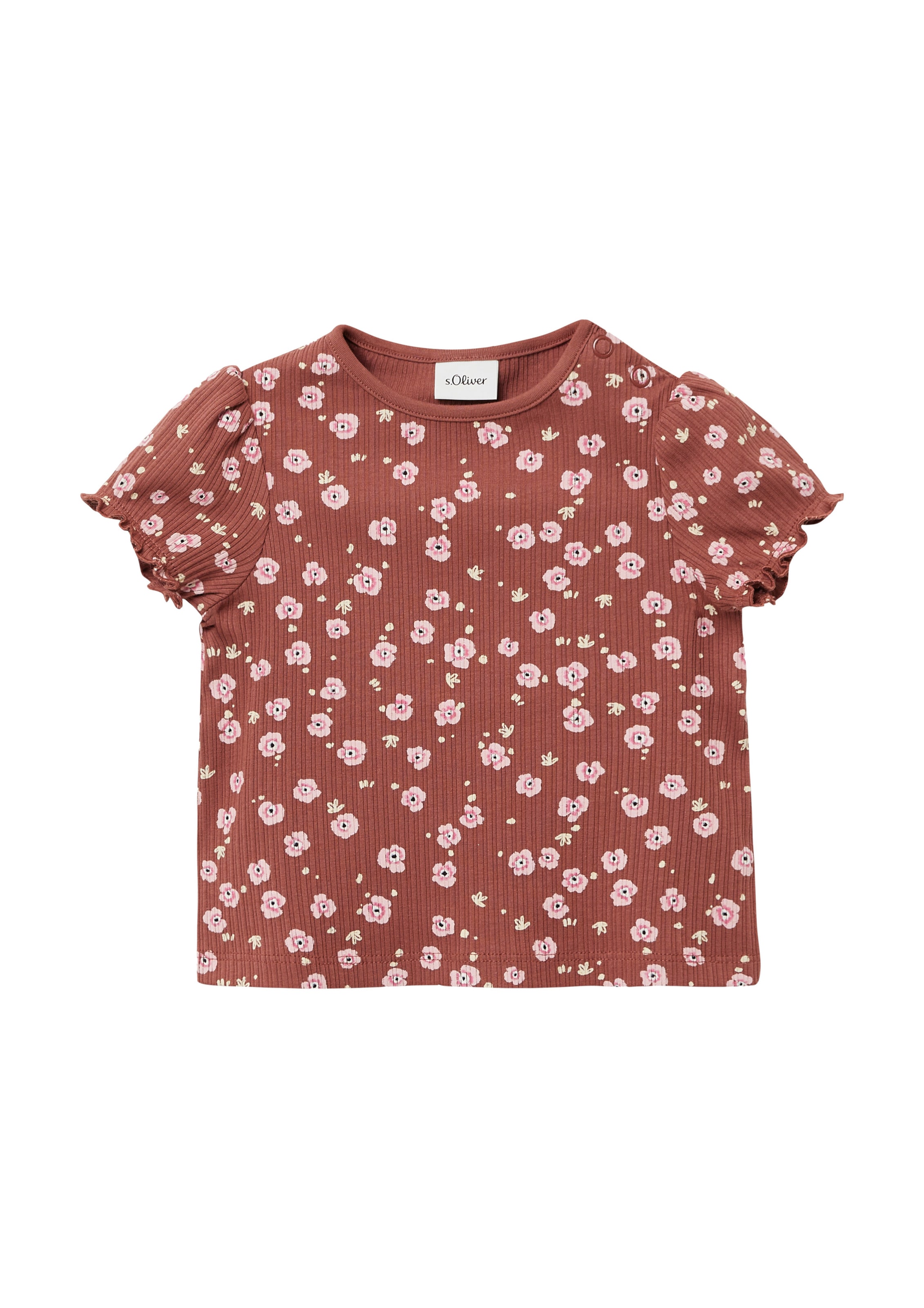s.Oliver Shirt in Rood: voorkant