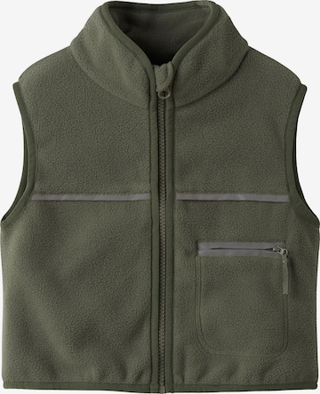 NAME IT Vest in Green: front