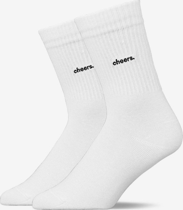 SNOCKS Sportsocken in Weiß: Vorderseite