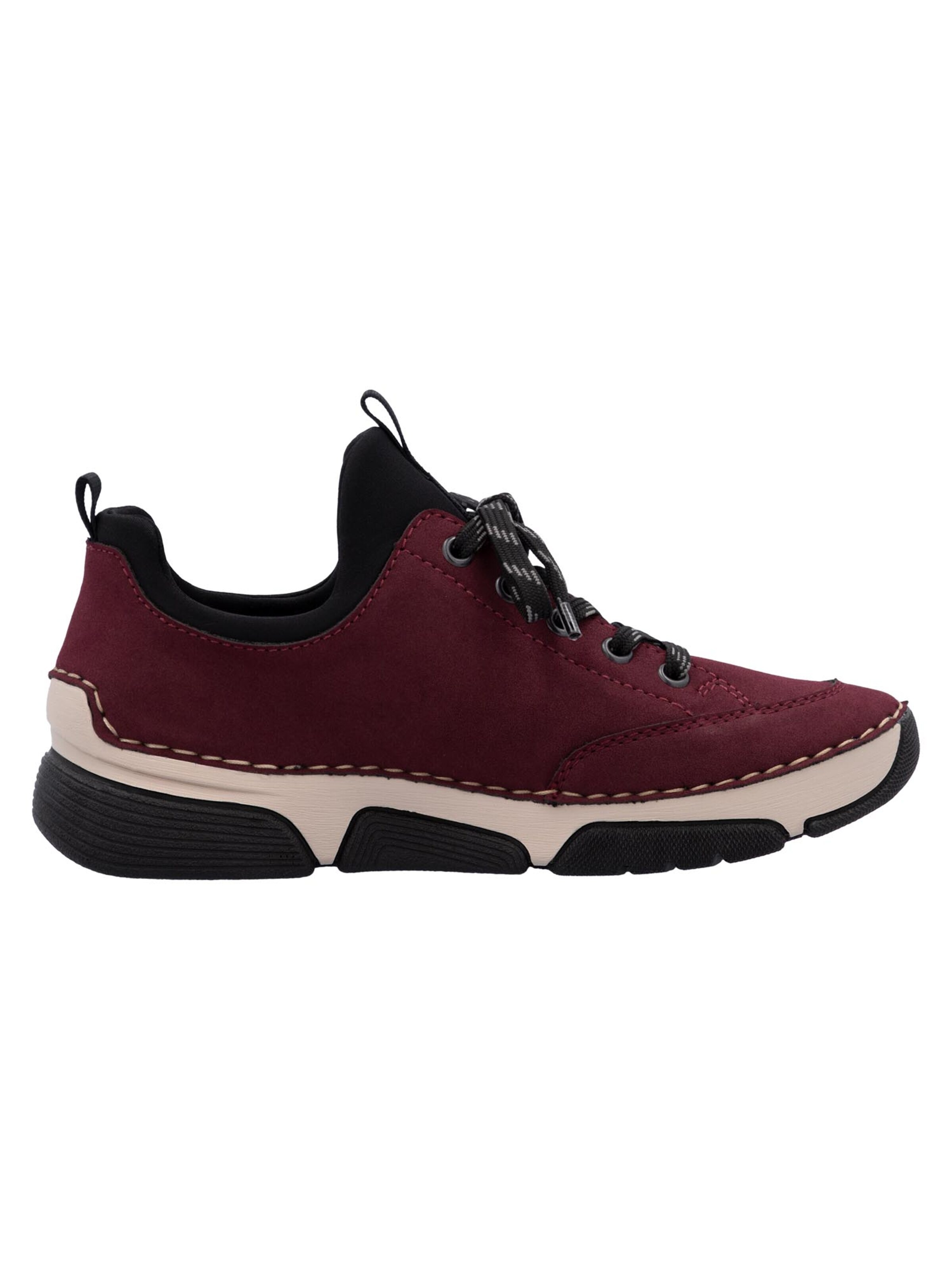 Rieker Sneakers laag 'Basic' in Rood