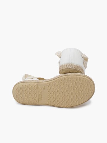 Sandales Pisamonas en blanc