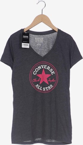 CONVERSE Top & Shirt in M in Grey: front