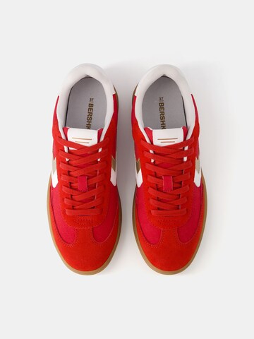 Bershka Sneaker low i rød