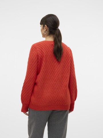 Pull-over 'Stinna' Vero Moda Curve en rouge