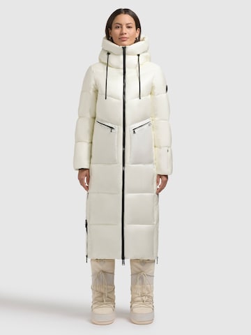Cappotto invernale 'TONIA' di khujo in bianco