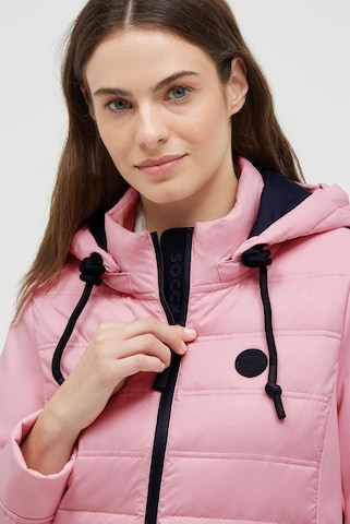 Soccx Winter Coat in Red