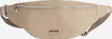 Wouf Fanny Pack in Beige: front