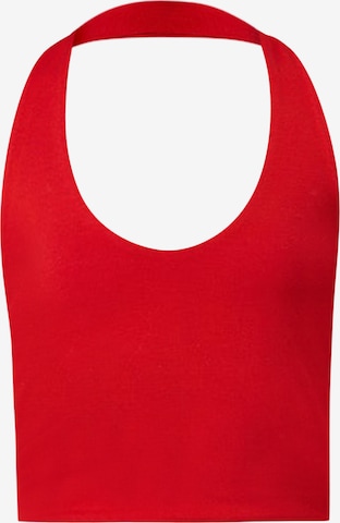 No Matter What Top in Rood: voorkant