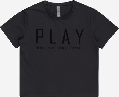 Only Play Girls Shirt 'Odion' in de kleur Zwart, Productweergave