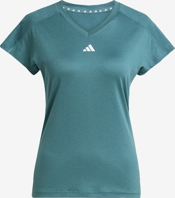 ADIDAS PERFORMANCE Performance shirt 'Train Essentials' in Green: front