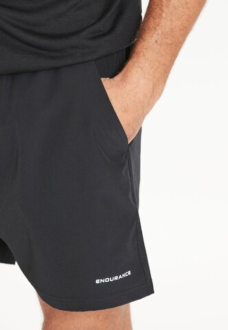 ENDURANCE Regular Sportbroek 'GATUN' in Bruin