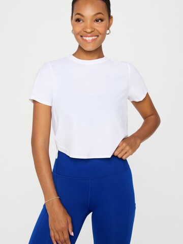 Fabletics T-Shirt 'Essential Air' in Weiß: Vorderseite