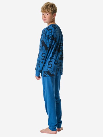 SCHIESSER Pyjama 'Nightwear 1' in Blau