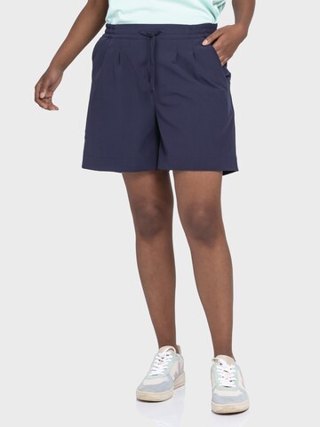 Schöffel Loose fit Outdoor trousers in Blue: front
