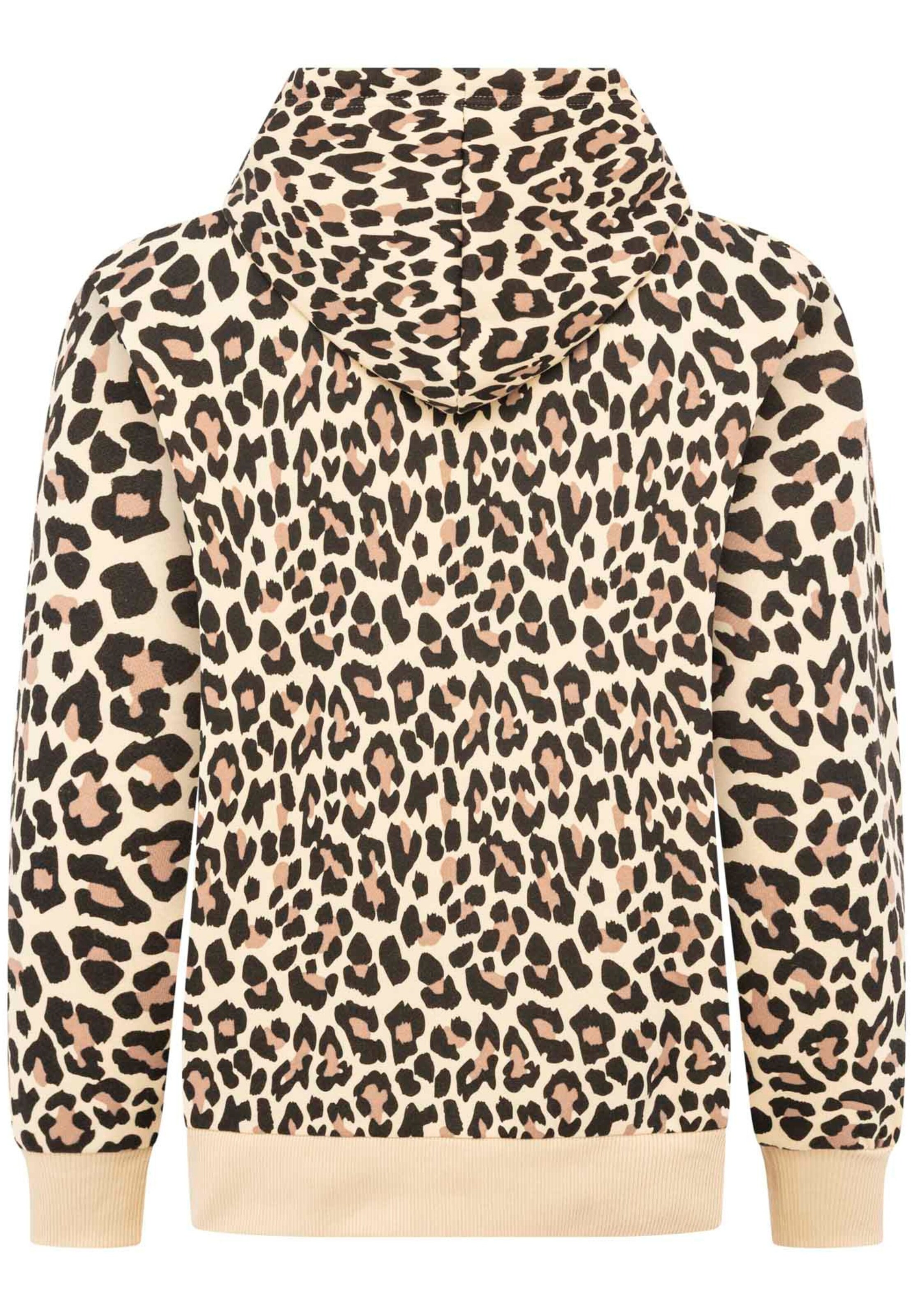 Sweat-shirt Zwillingsherz en beige