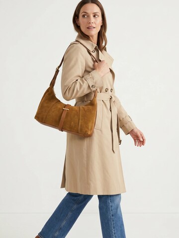 VENEZIA Shoulder Bag in Brown: front